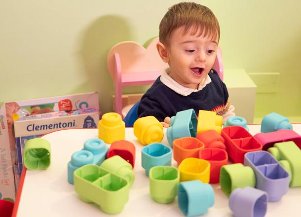 coin bébé avec blocs souples