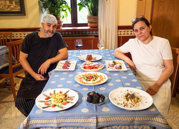 Restaurant with typical Umbrian cuisine